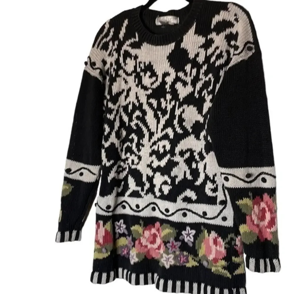 VINTAGE 90s Oversized Sweater Size Medium (M)
